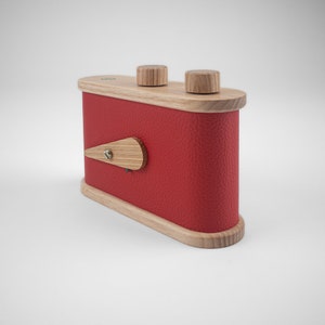 66 Pinhole Camera. Handmade Red finish image 2