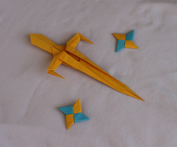 Ninja Sword 2 Ninja Star Origami Sai And Shuriken