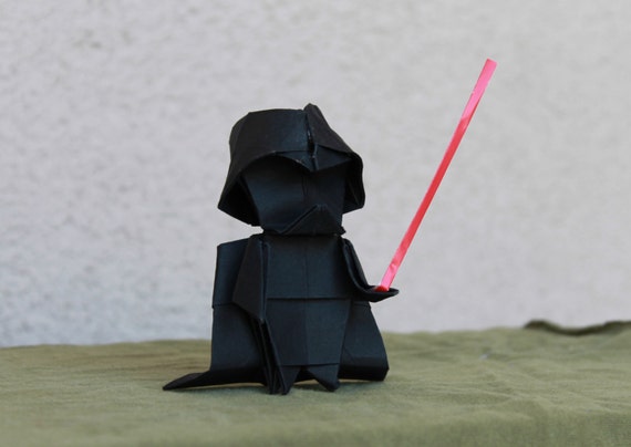 Darth Vader Star Wars Origami Dark Lord