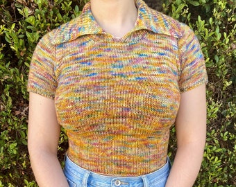 Florence Polo - Knitting Pattern