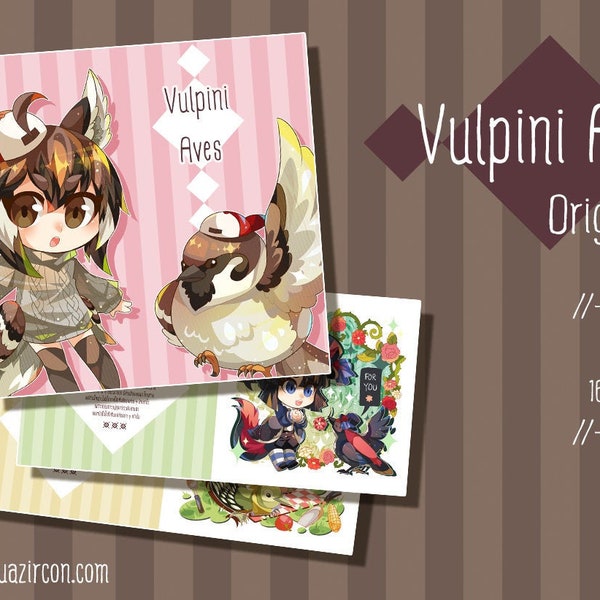 Vulpini Aves - Artbook original