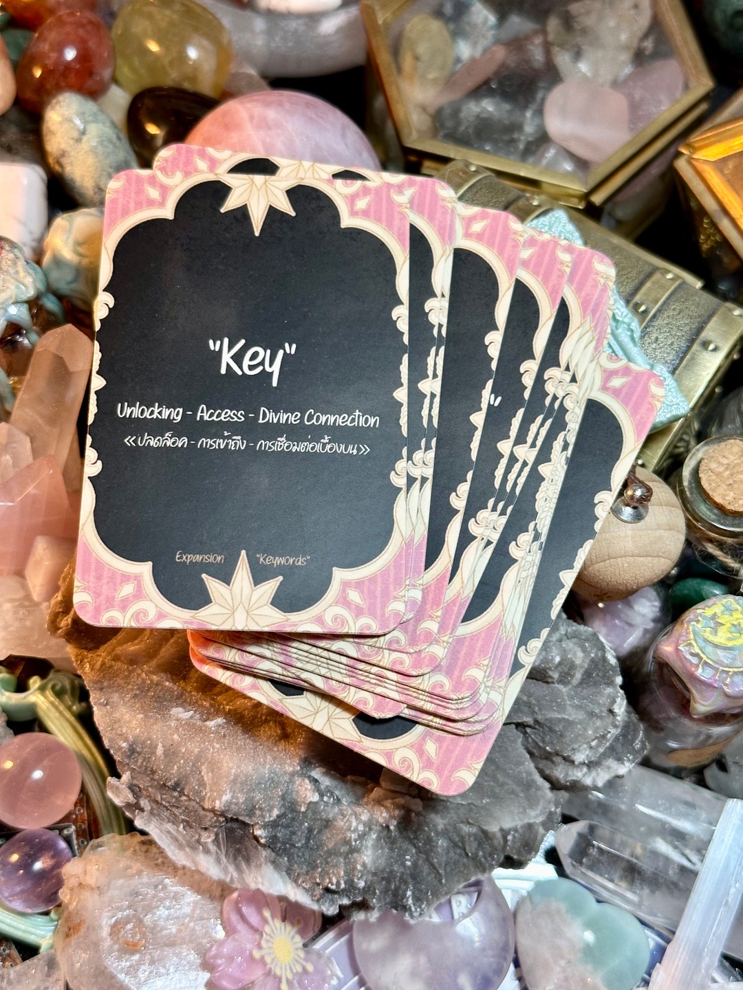 Pink (expansion) - “keywords“ - MADE TO ORDER - Etsy