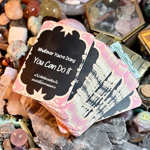 Roze - 40 kaarten Antwoorden & advies Oracle Deck - OP BESTELLING GEMAAKT
