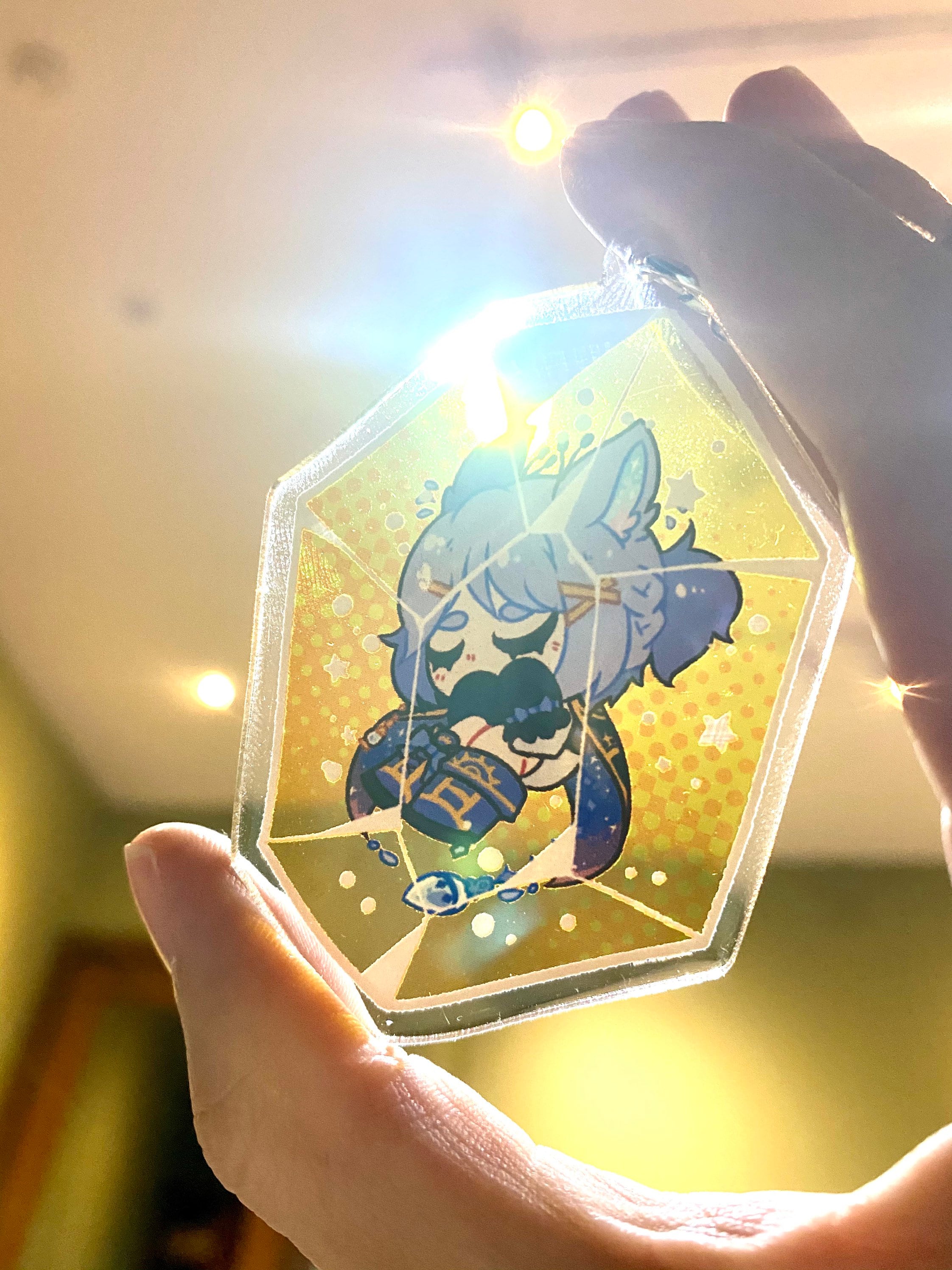 YCH Commission Crystal Baby Acrylic Keychains [CUSTOM ORDER] - Etsy