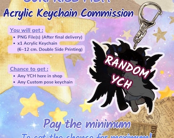 Surprise Me! Custom Acrylic Keychains [CUSTOM ORDER]