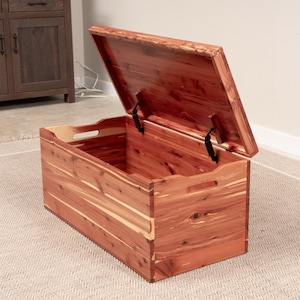 cedar blanket box