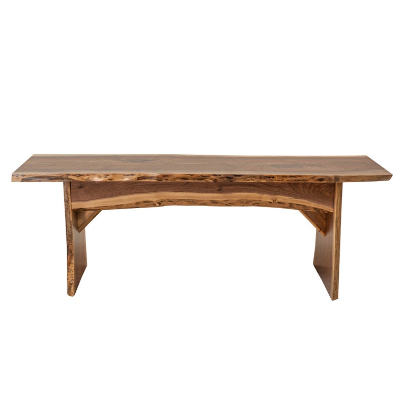 Rustic Red Door Co. Live Edge Bench - Thumbnail 2