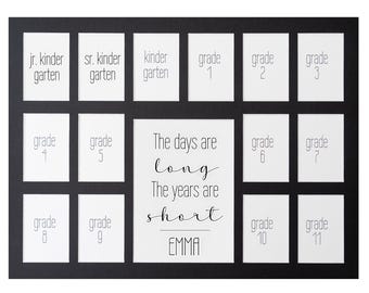 Personalized Canadian School Photo Mat | 15 Openings (NO FRAME)