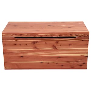 cedar wood blanket box