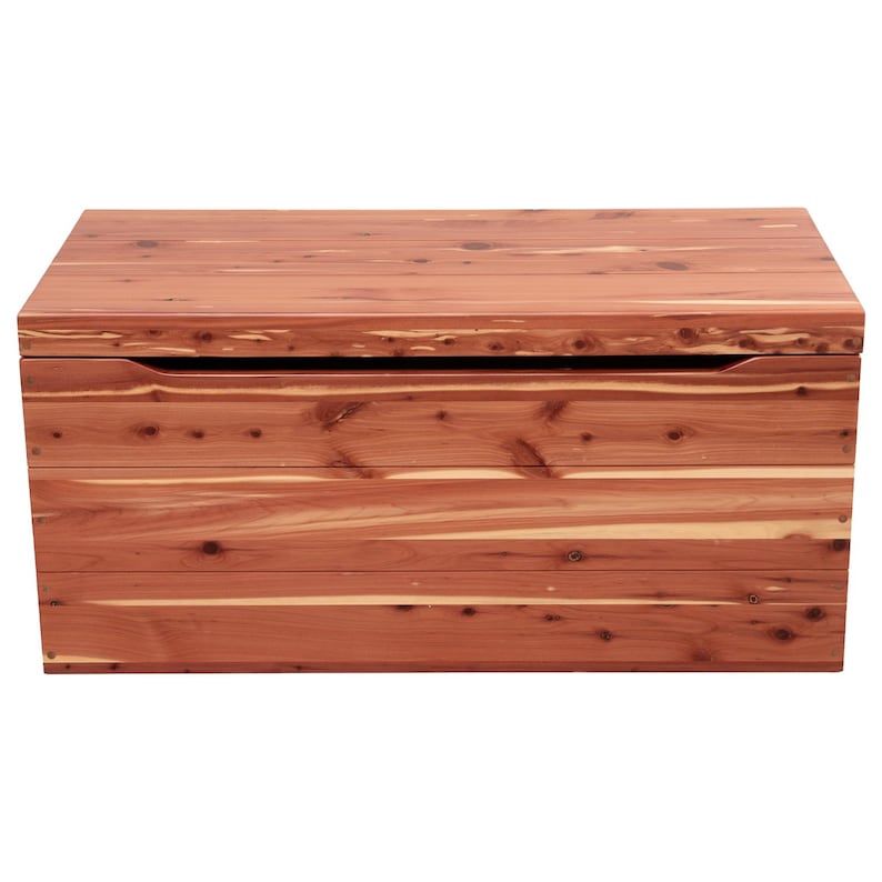 cedar wood blanket box