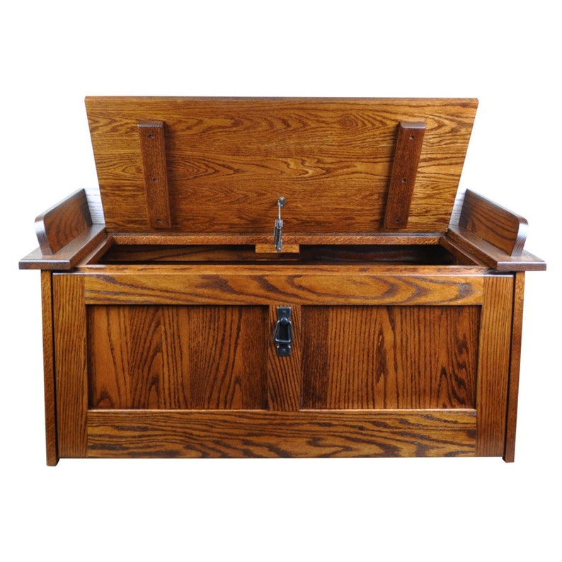 Rustic Red Door Co. Mission Shoe Storage Bench