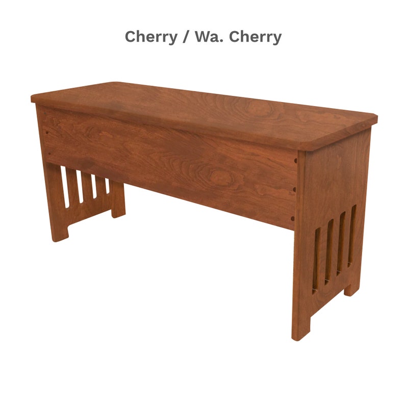 Rustic Red Door Co. Mission Style Storage Bench