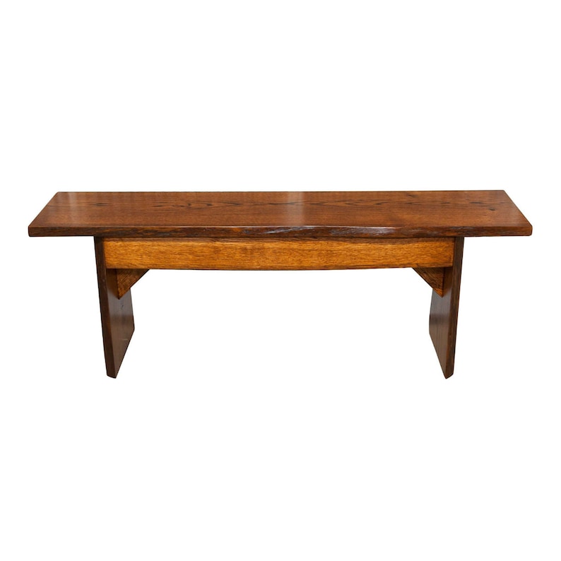 Rustic Red Door Co. Live Edge Dining Bench - Thumbnail 5