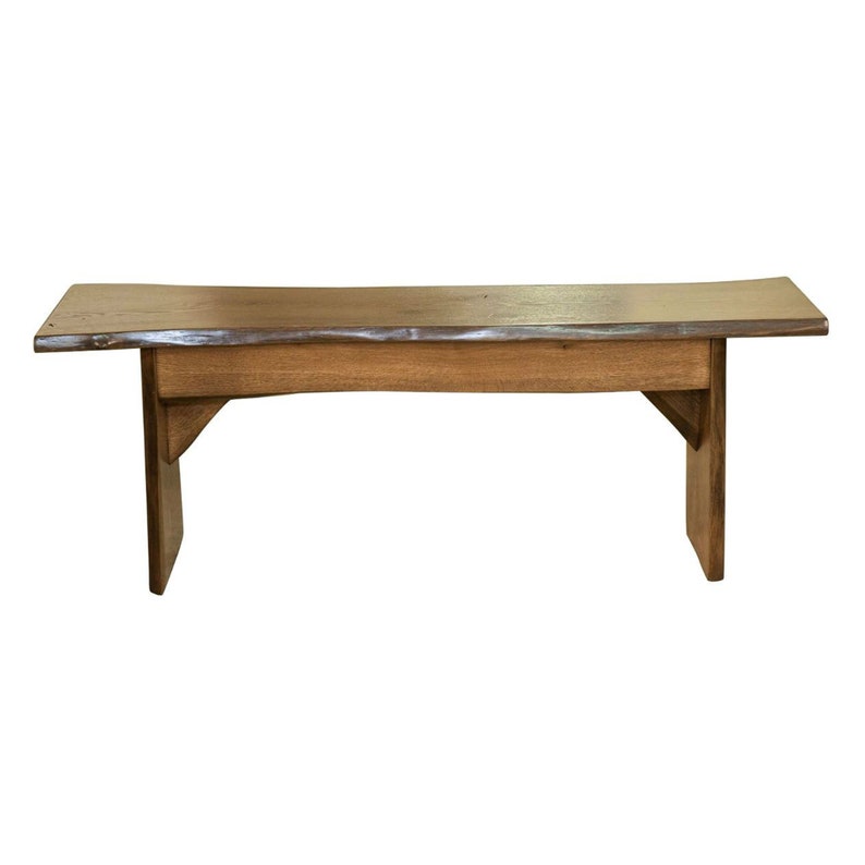 Rustic Red Door Co. Live Edge Dining Bench - Thumbnail 2