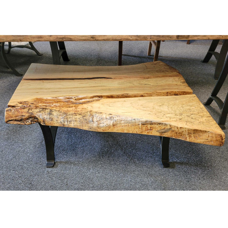 Handcrafted Spalted Maple Coffee Table Live Edge Coffee Etsy
