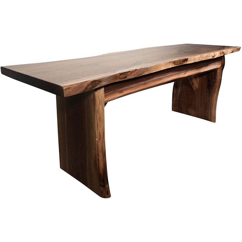 Rustic Red Door Co. Live Edge Bench - Thumbnail 4