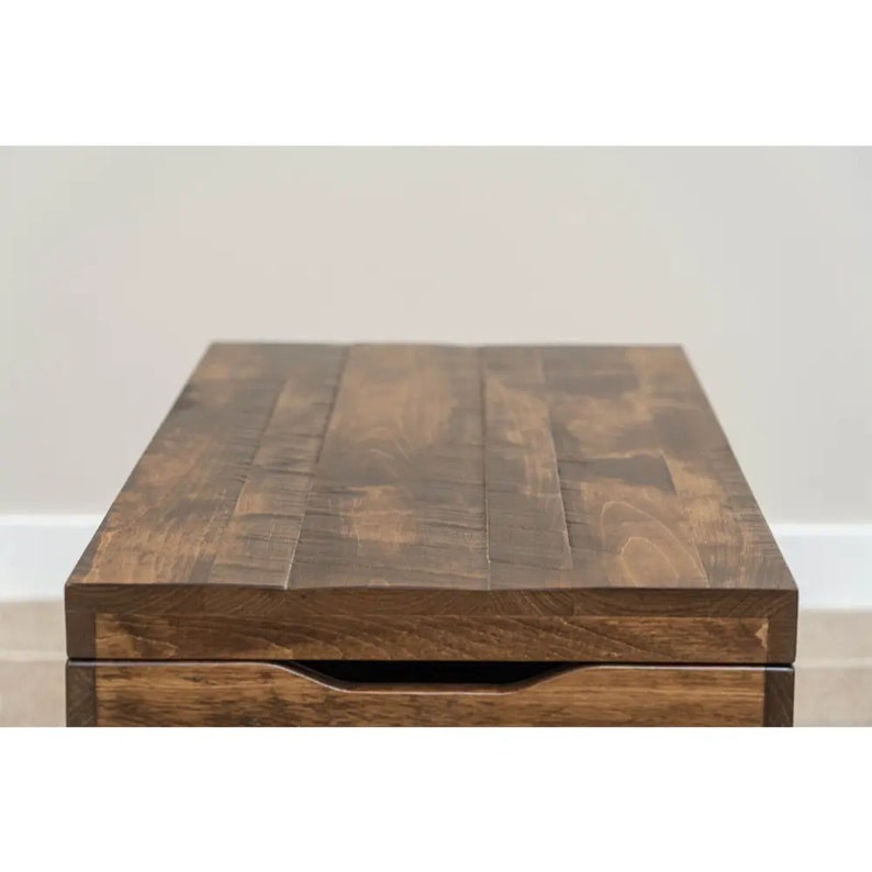 Top of Rustic Blanket Chest