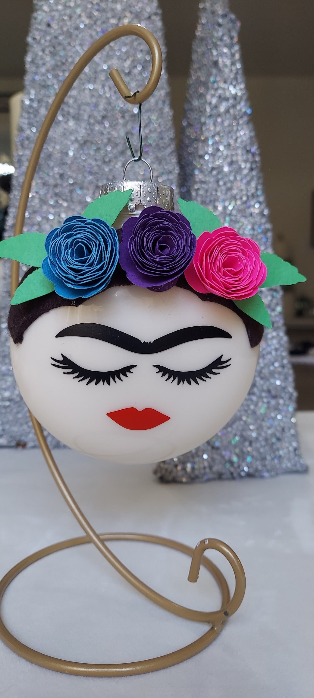 Frida Kahlo Christmas Ornaments, Frida Kahlo Christmas Ornament ...