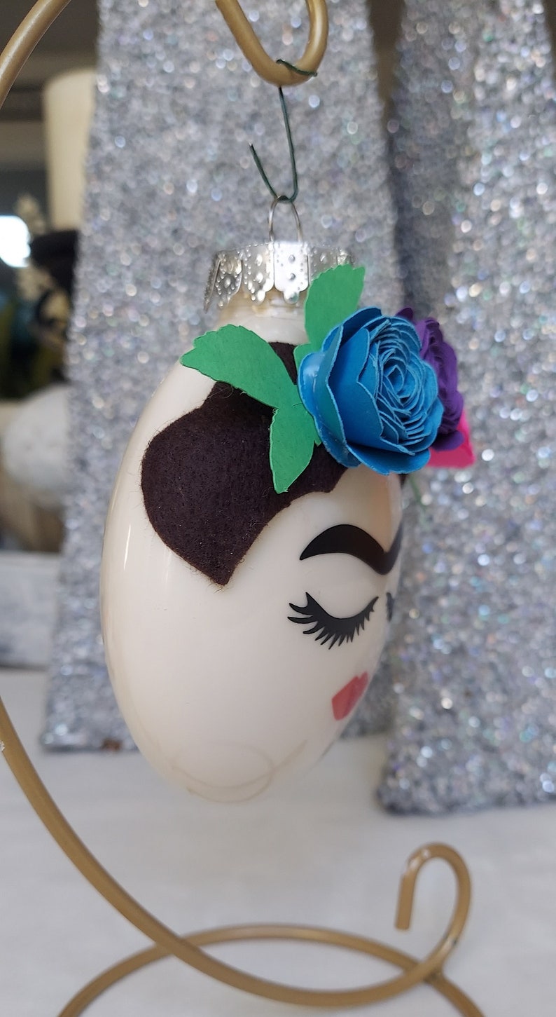 Frida Kahlo Christmas Ornaments, Frida Kahlo Christmas Ornament ...