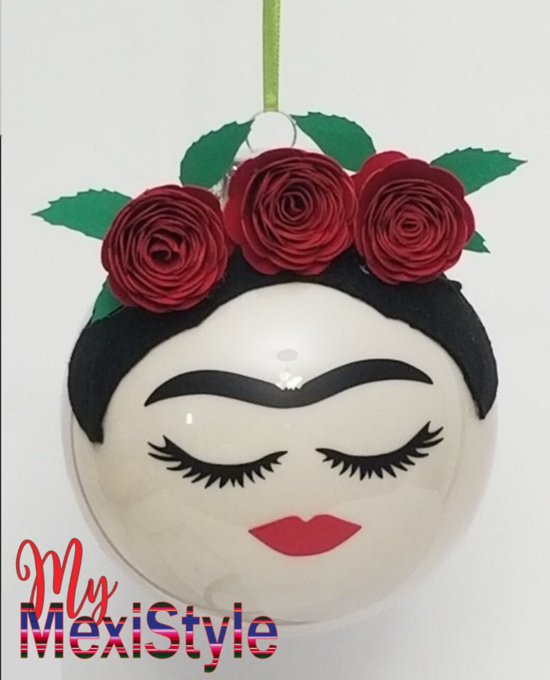 Set of 4 Frida Kahlo Ornaments, Frida Kahlo Christmas Ornament ...