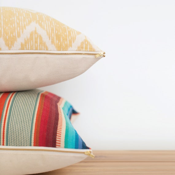 Canvas lumbar pillow outlet