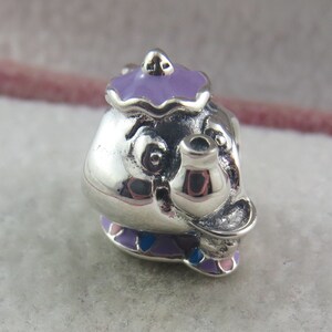 Pandora Disney Mrs Potts und Chips Anhänger Schöne und das Biest Charm Geschenke für Sie Geburtstagsgeschenk Europäischen Armband Charm (D21)