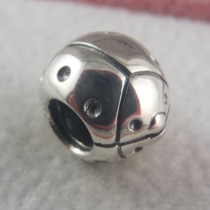 Pandora Ladybird Charm Lady Bug Charm Ladybug Charm Gifts for Her Birthday Gift Anniversary Gift Christmas European Bracelet Charm (A9)