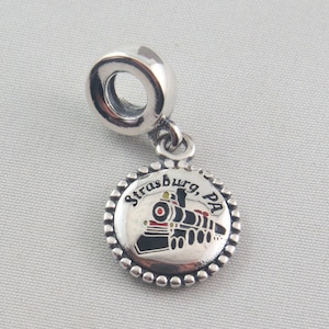 Pennsylvania Charm Strasburg Pennsylvania Charm USA Charm US Charm Travel Charm Travel Themed Charm Gifts for Her Birthday Gift//Pandora image 1