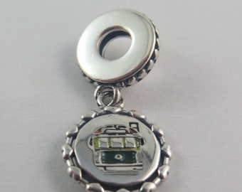 Authentic Pandora Melbourne Australia Tram Train Charm – Sterling