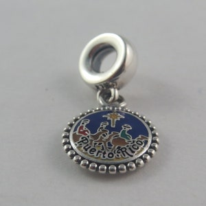 Pandora Puerto Rico Charm Three Wise Men Charm USA Charm US Charm Travel Charm Travel Themed Charm European Bracelet Charm (T11)