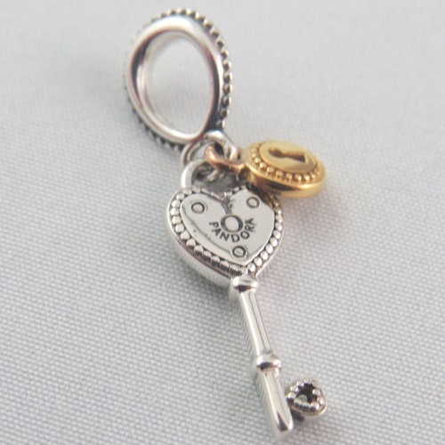 Pandora Key to My Heart Dangle Charm 
