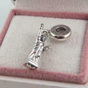 New York Statue of Liberty Dangle Charm 