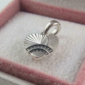 Pandora Rose Fan of Love Pendant Dangle Charm Ale r 387286CZ B37 9 Etsy