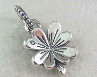 Pandora Four Leaf Clover Pendant Dangle 