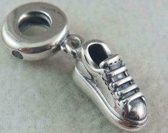 Sneaker Charm Shoe Charm Gifts for Her Birthday Gift Anniversary Gift Christmas Gift European Bracelet Charm/Pandora