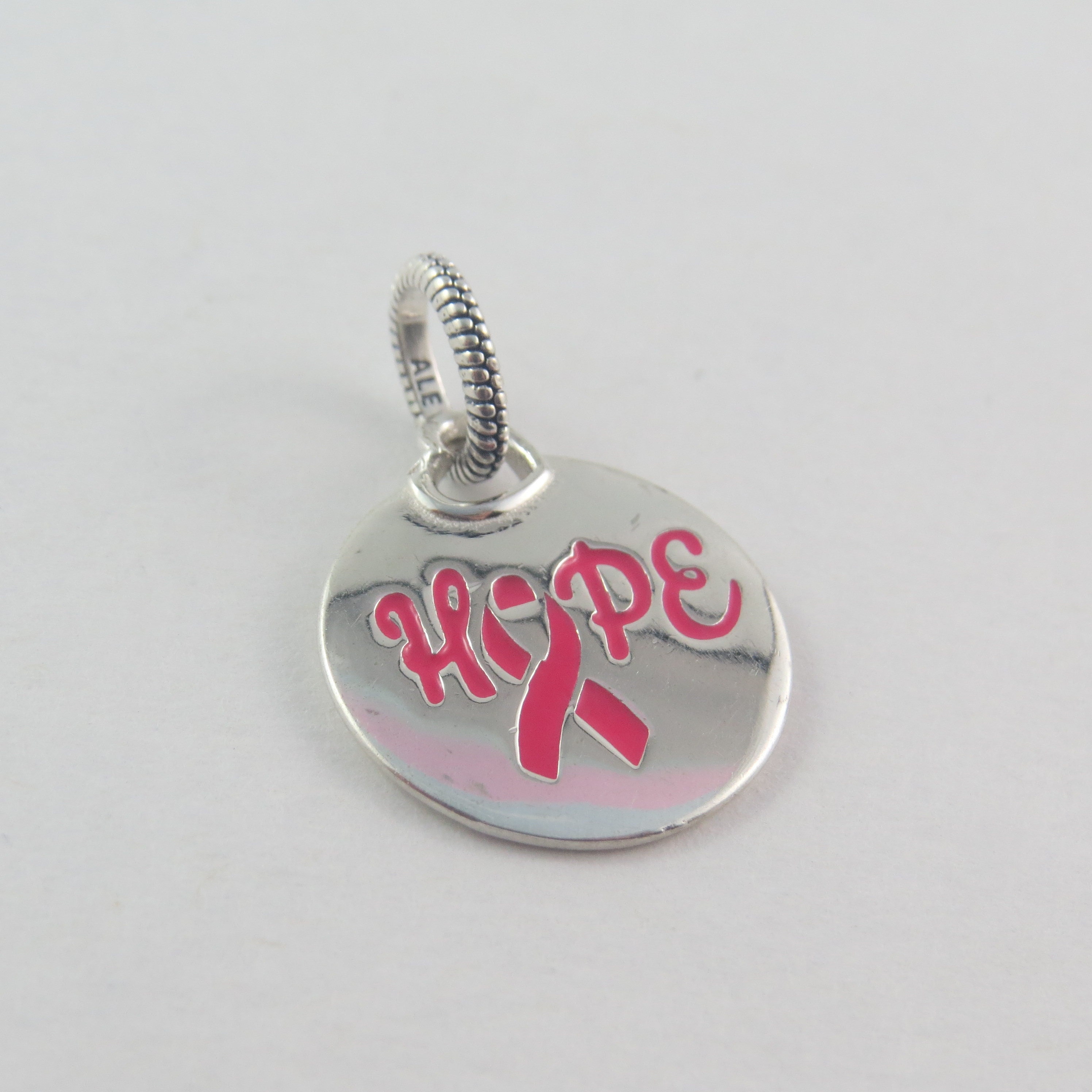 Pandora charms breast cancer ribbon deals