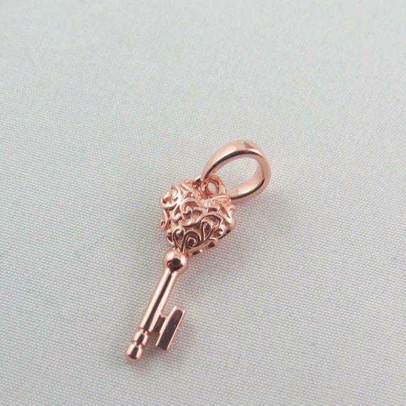 Pandora Rose Regal Key Charm - Etsy