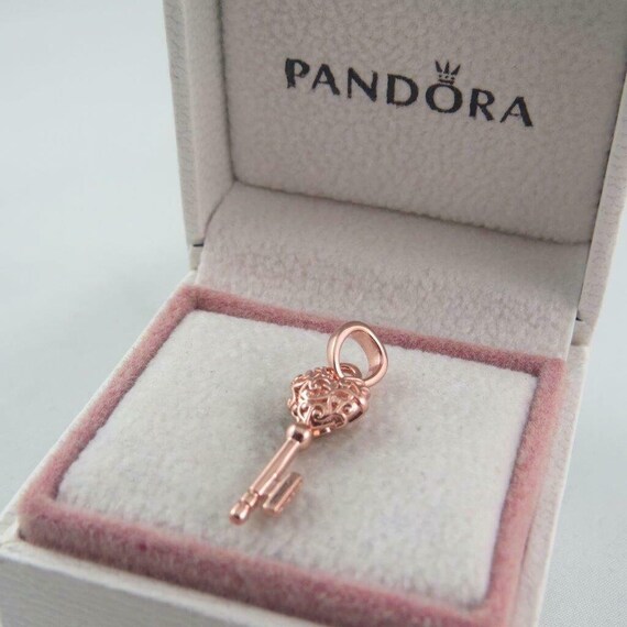 Pandora Rose Regal Key Charm - Etsy