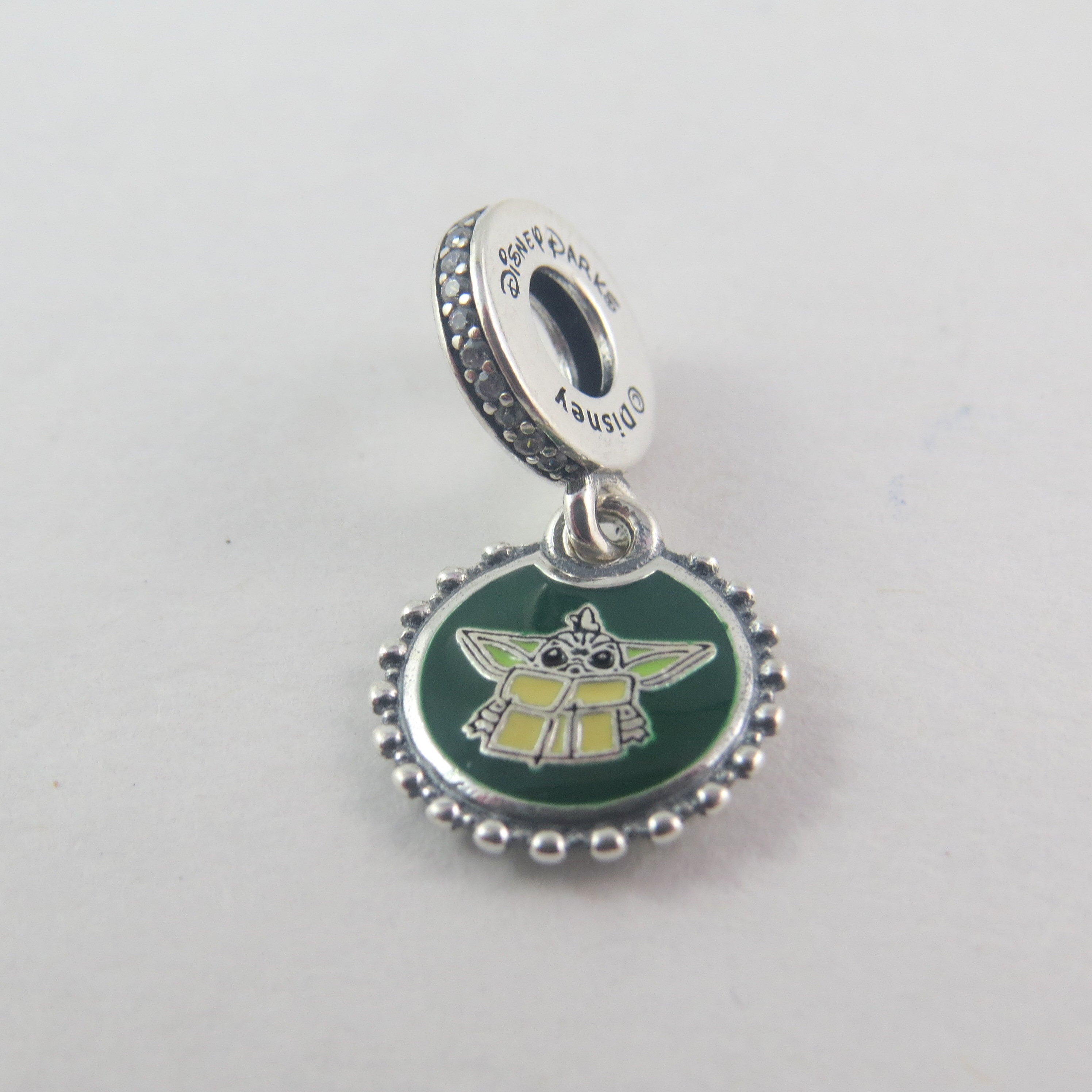 Authentic Pandora Star Wars Grogu Mandalorian Charm – Sterling