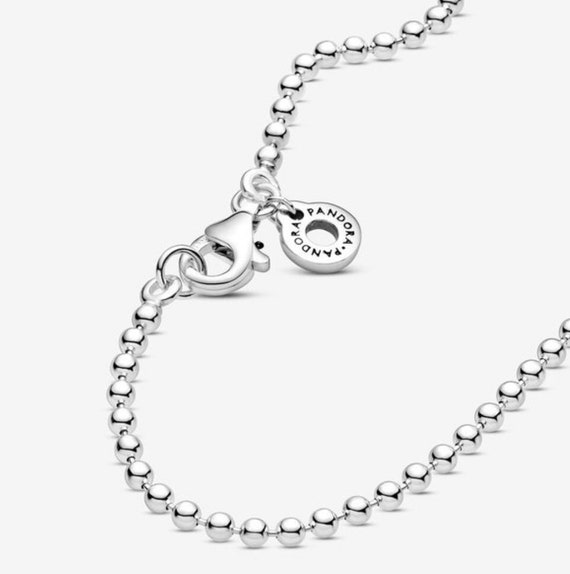 Pandora Signature Pavé & Beads Pendant & Necklace | Pandora UK
