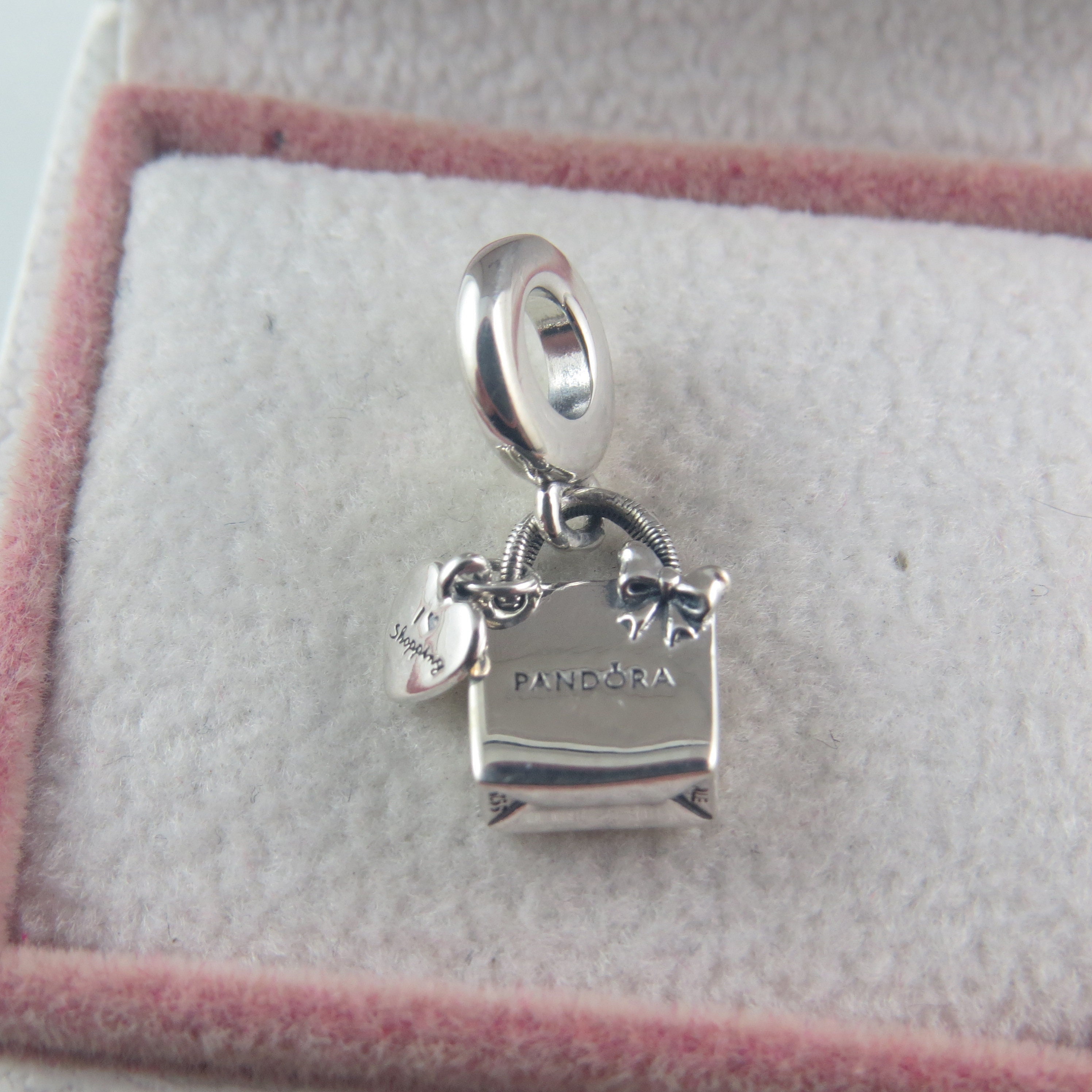 Pandora Shopping Bag Charm Gifts for Her Birthday Gift Anniversary Gift Wedding Gift Christmas Gift European Bracelet Charm G29 Etsy Israel