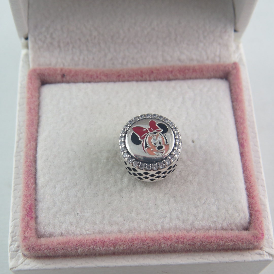 Pandora Disney Minnie Mouse Charm Mistletoe Kisses Charm Christmas ...