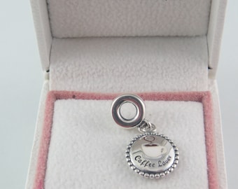 Pandora Coffee Charm Coffee Lover Charm Gifts for Her Birthday