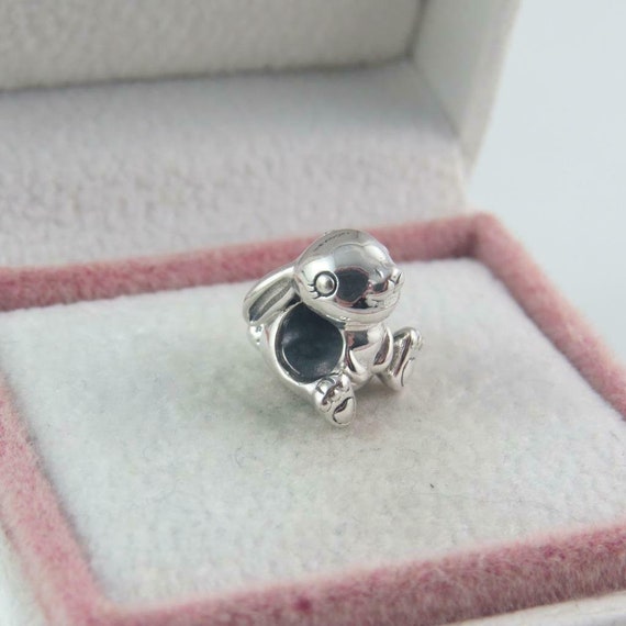 Nini the Rabbit Charm/Bunny/S925 ale Sterling Silver/Pandora