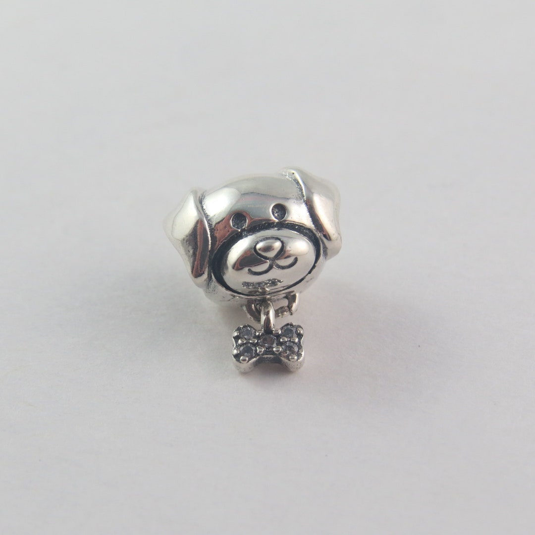Authentic Pandora Puppy Dog Charm – Sterling Silver Animal Bead, Fits ...