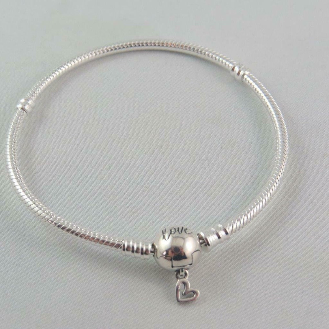 Pandora Moments Freehand Heart Clasp Bracelet 17cm/6.9 Etsy