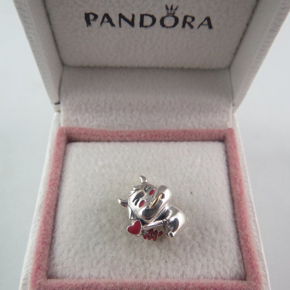 Cute Ox Charm/s925 Ale Sterling Silver 