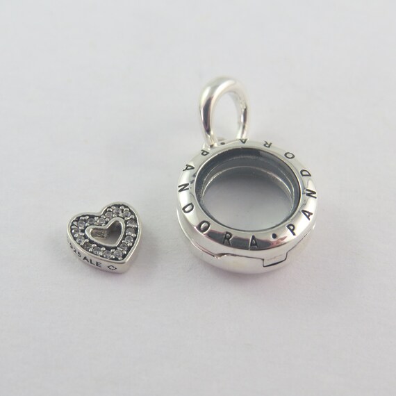 Floating Locket Pendant Charm/s925 Ale 