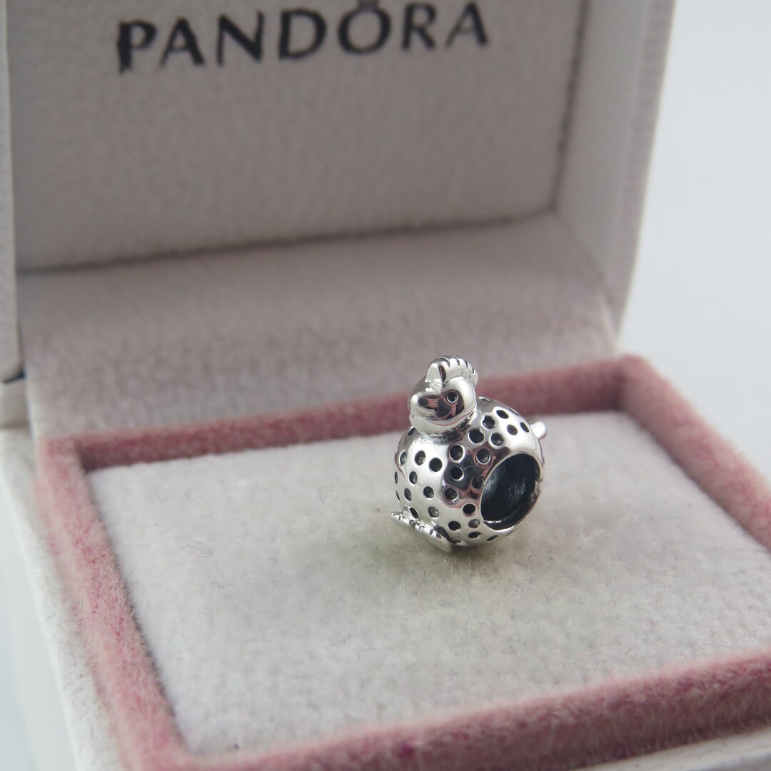 Authentic Pandora Chicken Hen Charm – Sterling Silver Animal