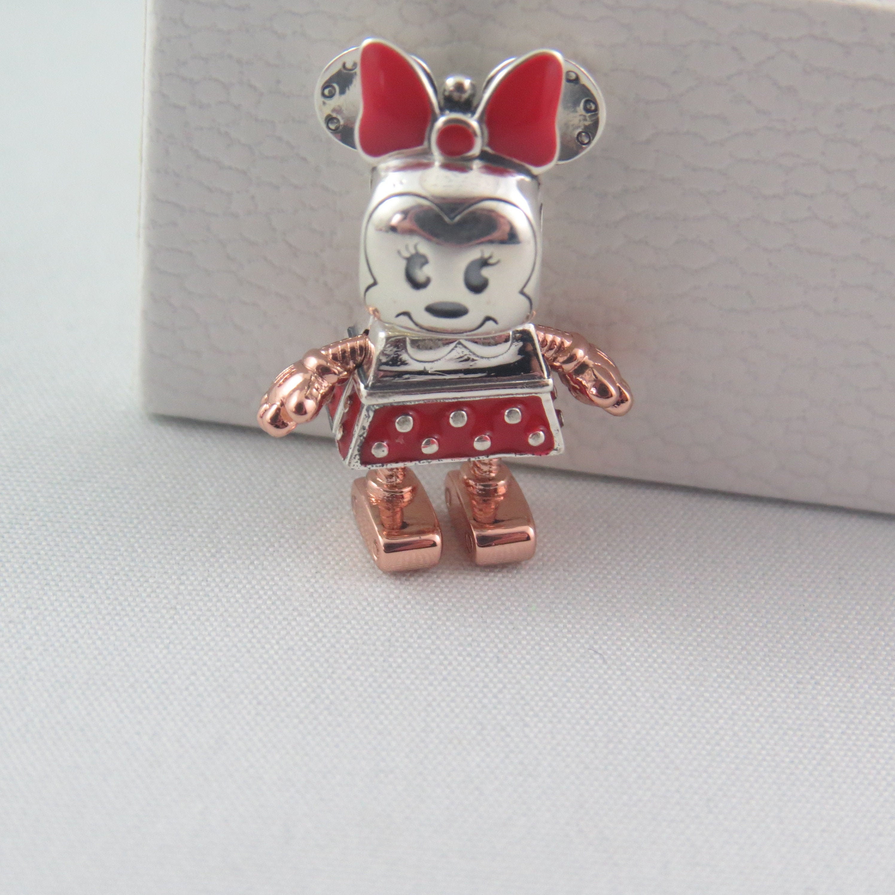 Minnie Charm Robot Charm Minnie Mouse Charm Minnie Robot Charm